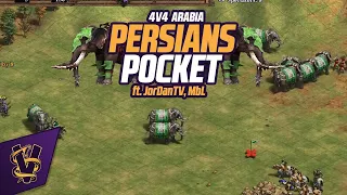 4v4 Arabia ft. JorDanTV, MbL | Persians Pocket!