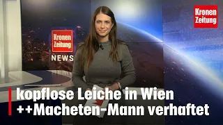 Leiche ohne Kopf gefunden ++ Jugendliche von Mann mit Machete bedroht | krone.tv NEWS