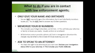 Know Your Rights Amid Harsher Immigration Enforcement