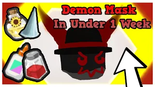 FASTEST way to get the DEMON MASK - Bee Swarm Simulator