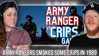 #popomedic Army Rangers SMOKED Some Crips in 1989 REACTION | OB DAVE REACTS