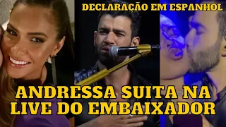 Andressa Suita na LIVE do Gusttavo Lima o Embaixador in Concert