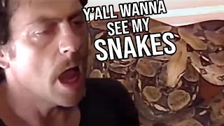 Florida Man Tricks Cops Into Snake Infested House