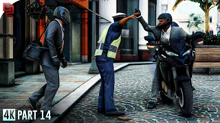 GTA V: 'Jewel Store Heist' Mission on RTX™ [4k] Maxed-Out Gameplay - Ultra Ray Tracing Graphics MOD