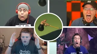 Gamers React to Getting Over it | Rage Compilation Part 2
