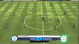 FIFA 13 Everton v Barcelona