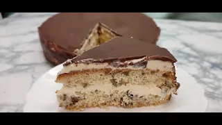 Торт Чародейка с грецким орехом [ "Enchantress" cake with walnuts ]