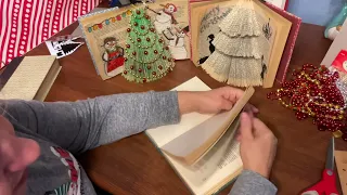 Crafting with Kimberly - Folded Book Trees