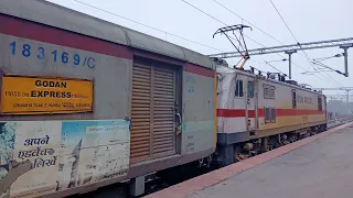 Mumbai To Gorakhpur - Full Journey - 11055 Godan Express - Sleeper Class Till Mau  -Indian Railways