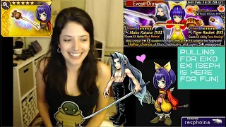 (DFFOO) Gem & Ticket Pulls for Eiko EX! (Awakening batch 7 ft. Sephiroth)