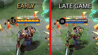 ENEMIES LEARNED THAT TIGREAL WAS STRONGER IN LATE GAME! l MLBB