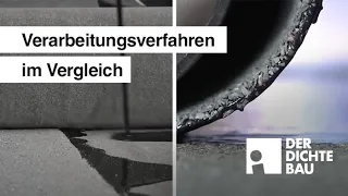 Verarbeitungsverfahren im Vergleich