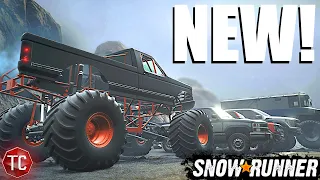 SnowRunner: NEW MONSTER Ford OBS for PC & CONSOLE! Customization & MORE!