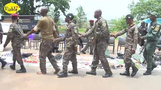 Watch Full Drama As Police Parade 21 Yoruba Nation' Agitators Over Invasion Of Oyo Govt Secretariat