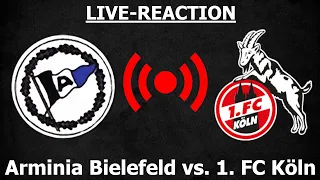 Arminia Bielefeld vs. 1. FC Köln - LIVEREACTION / Bundesliga, 14. Spieltag