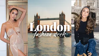 London Fashion Week February 2023 - behind the scenes of shows and looks | Tamara Kalinic