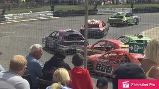 2l saloon stock car UK championship Skegness raceway 2019