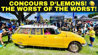 Concours d'Lemons 2023 - THE WORST OF THE WORST! HILARIOUS CAR SHOW during Monterey Car Week!