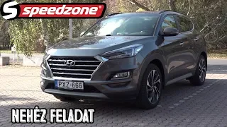 Speedzone teszt: Hyundai Tucson 1.6 T-GDI 4WD DCT Premium: Nehéz feladat