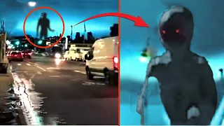 They Filmed An Alien On Road, What Happened Next Shocked The Whole World