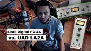 Slate Digital FG-2A vs UAD LA2A | Plugin Shootout on Rap Vocals 🔥