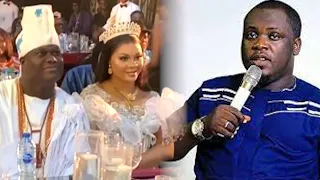SEE HOW COMEDIAN MC DANFO CHALLENGE OONI OF IFE OVER HIS WIVES @HIS DAUGHTER`S BIRTHDAY DINNER PARTY