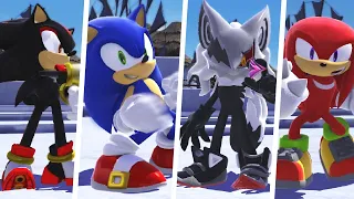 Sonic Generations: 7 Characters in Windmill Isle