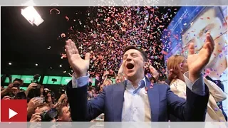 Ukraine election: Comedian Zelensky wins presidency by landslide