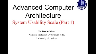 System Usability Scale (Part 1-Introduction)