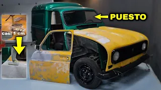 ✅ "Renault 4L" #12 | Reparo una Chapuza de 1cm de Masilla | Monto Luna Delantera