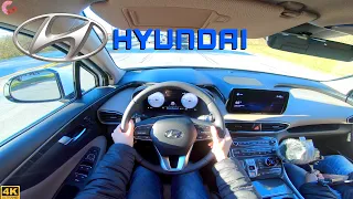 2021 Hyundai Santa Fe Limited (2.5L Turbo) // POV Sunset Test Drive