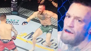 Is Conor Mcgregor Finished? Breaks Leg Against Dustin Poirier!!