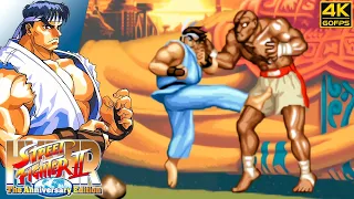 Hyper Street Fighter II - Ryu (T) (Arcade / 2003) 4K 60FPS