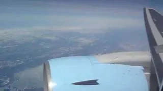 Boeing767 Austrian - above New Foundland