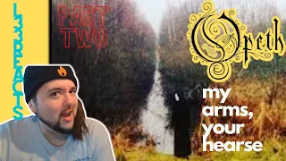 "My Arms, Your Hearse" by Opeth (PART TWO) -- Drummer reacts! FULL ALBUM REACTION 2/3