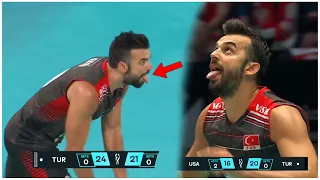 This Volleyball Player Has the Funniest Serve in Volleyball History !!!