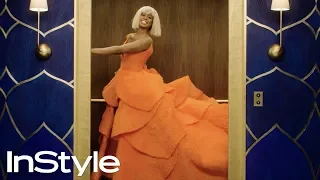 Laverne Cox, Sarah Hyland, Jamie Chung, & Ashley Madekwe | 2020 Golden Globes Elevator | #Shorts