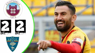 Cittadella vs Lecce 2-2 All Goals and Highlights | Serie B 2020.