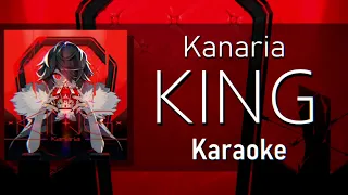 [Karaoke] KING - Kanaria Ft. GUMI