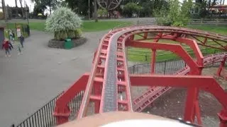 Kiddie Coaster front seat on-ride HD POV Wild Waves Enchanted Village