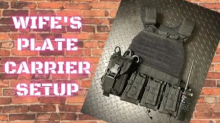 Wife's Plate Carrier Setup | 5.11 TacTec Plate Carrier