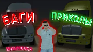 БАГИ, ПРИКОЛЫ В МАЛИНОВКЕ РП#2/ MALINOVKA RP- СОБИРАЕМ МАЛИНУ