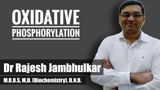 3. Oxidative Phosphorylation and Chemiosmotic hypothesis- Biological Oxidation part 2