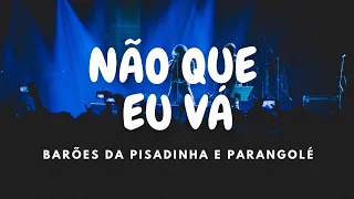 Não que eu vá - Barões da pisadinha e Parangolé (Letra)