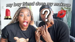 my boy friend does my makeup | KayxTee