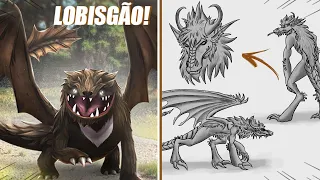 A Lenda do LOBISGÃO - O Dragão Lobisomem! | Guia dos Dragões