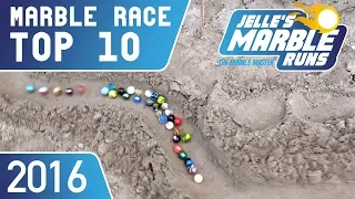 TOP 10 Marble Racing Videos 2016 (With Comet!)