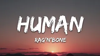 Rag'n'Bone Man - Human (Lyrics) Sped up Lyrics Video