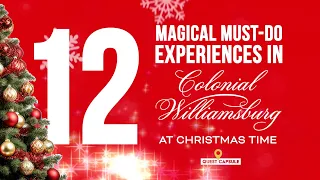 12 Magical Things To Do in Colonial Williamsburg At Christmas Time - Family Friendly Holiday Ideas