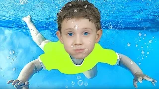 Swimming Song by Yegorka TV | Fun song for kids